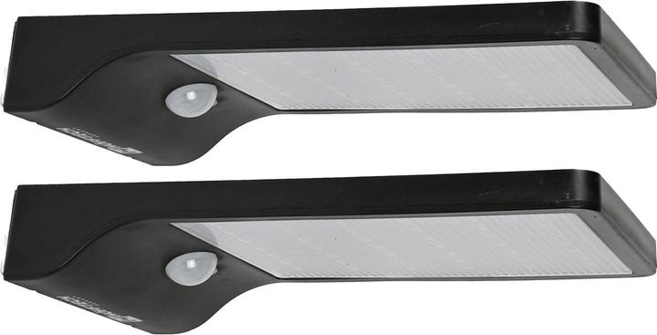 Actual product image ProPlus Set of 2 solar outdoor wall lights with motion sensor, 50lm, IP44 (50 lm, IP44)