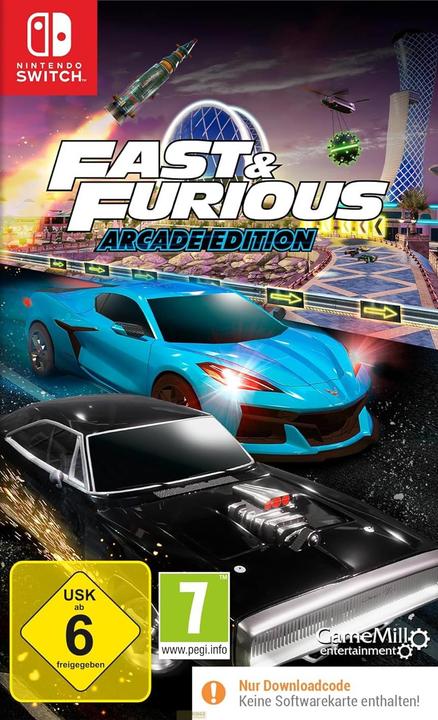 GameMill Entertainment Fast & Furious Arcade Edition (Switch, DE)
