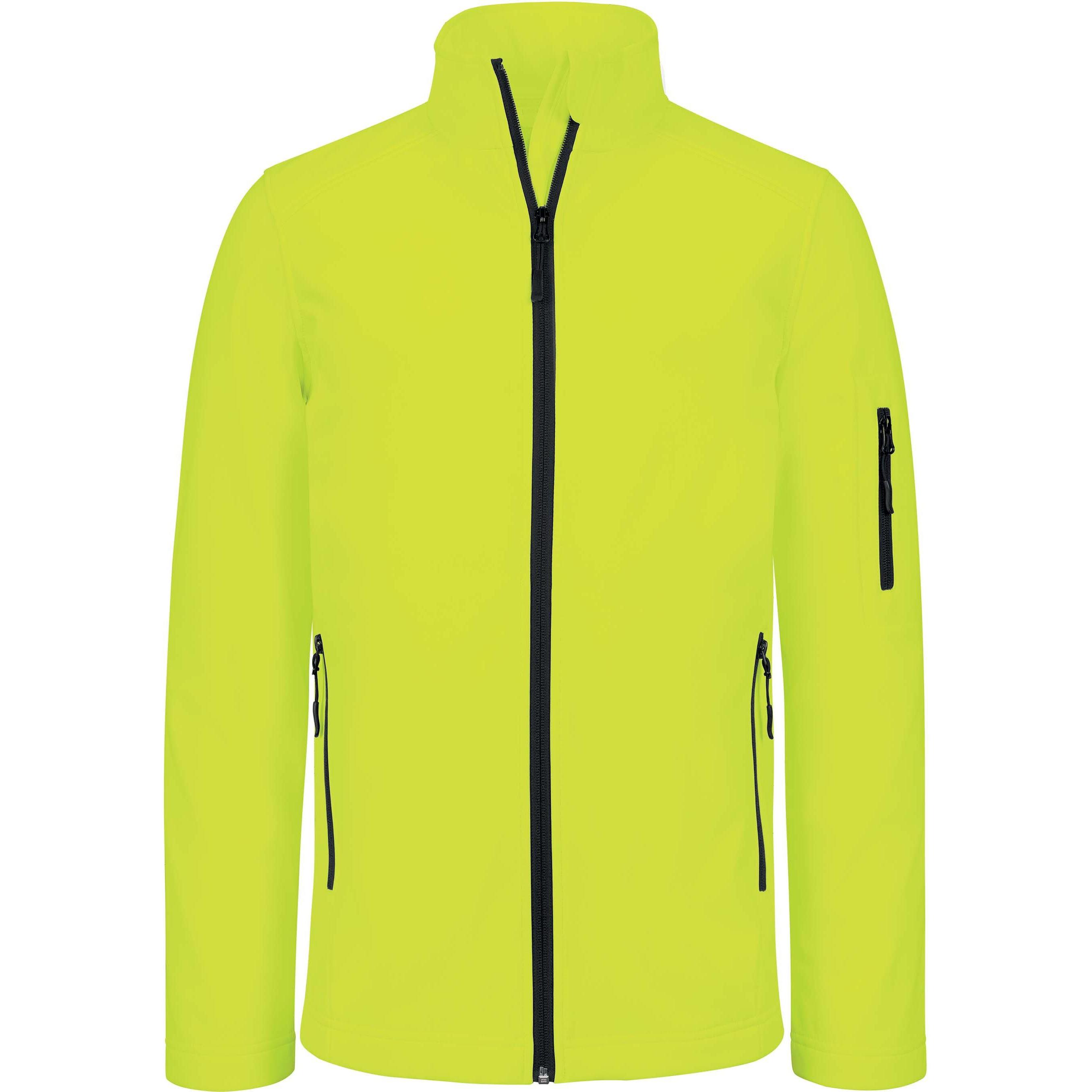 Kariban, Herren, Jacke, Softshell-Jacke (L), Gelb, L