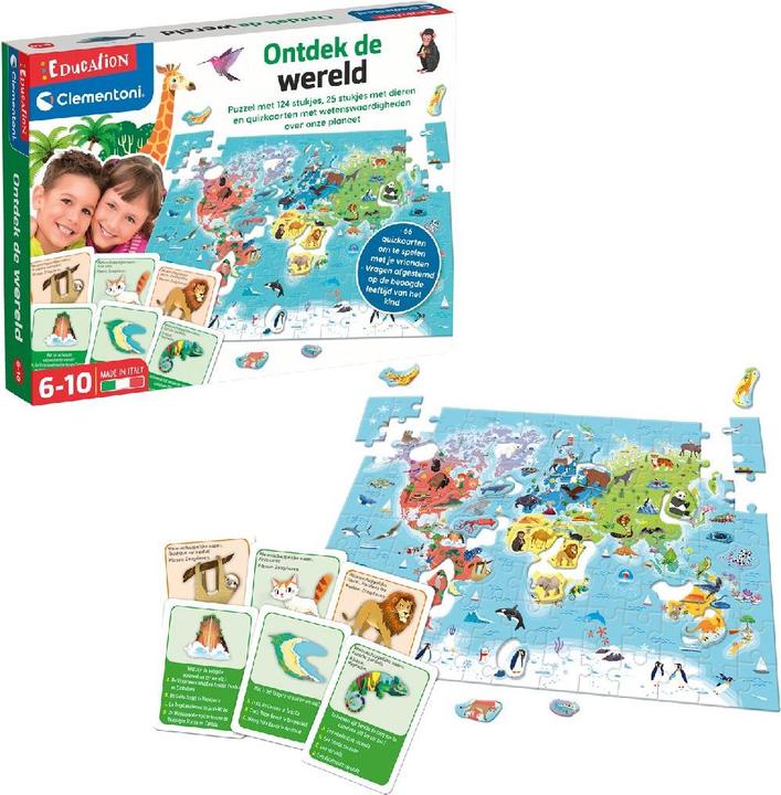 Actual product image Clementoni Education - Ontdek de Wereld