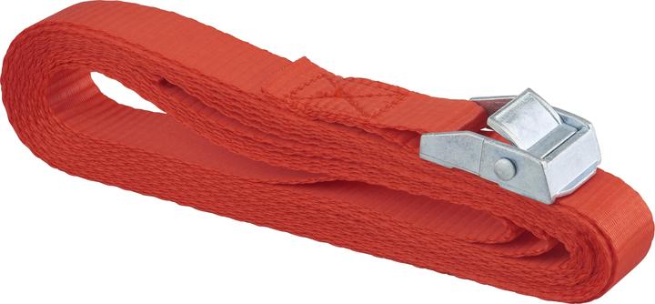 Thirard Sangle de serrage, 5m à boucle autoserrante, rouge -