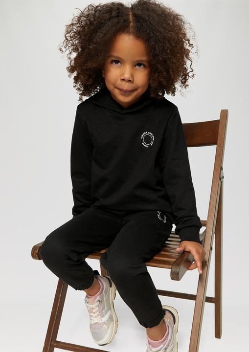 Produktbild S.Oliver Leggins Unisex Jogginghose aus Sweat mit kleinem Print-Detail (92)