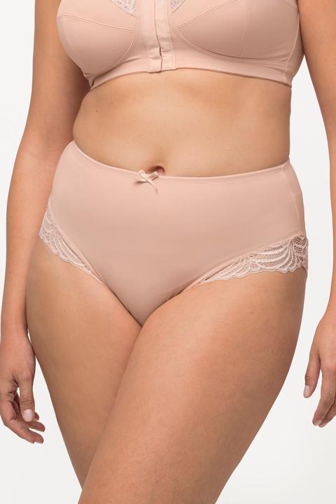 Immagine prodotto Ulla Popken Slip midi con pizzo velato laterale (60)