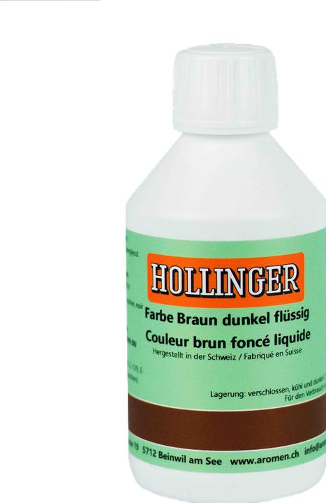 Actual product image Hollinger Airbrush color brown dark (250 ml)