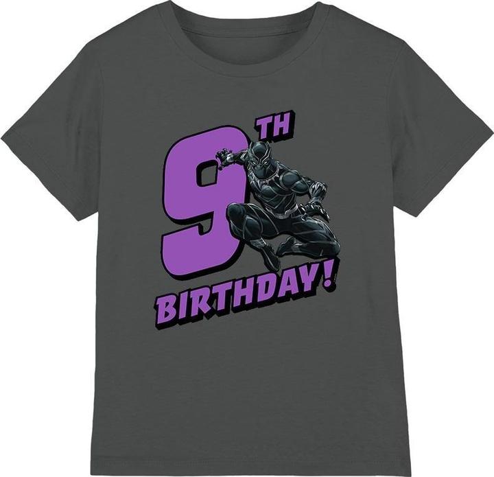 Produktbild Black TShirt 9 Geburtstag (116)