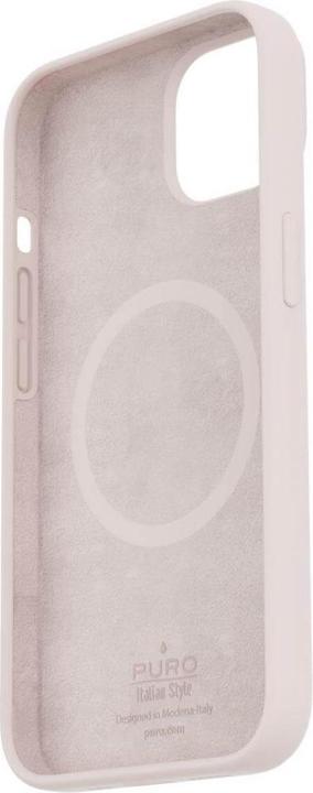 Actual product image Puro ICON MAG MagSafe case for Apple iPhone 14 Pro, pink (Apple iPhone 14 Pro)