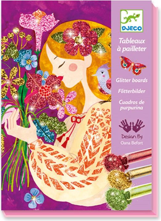 Produktbild Djeco Flitterbilder Blumenduft