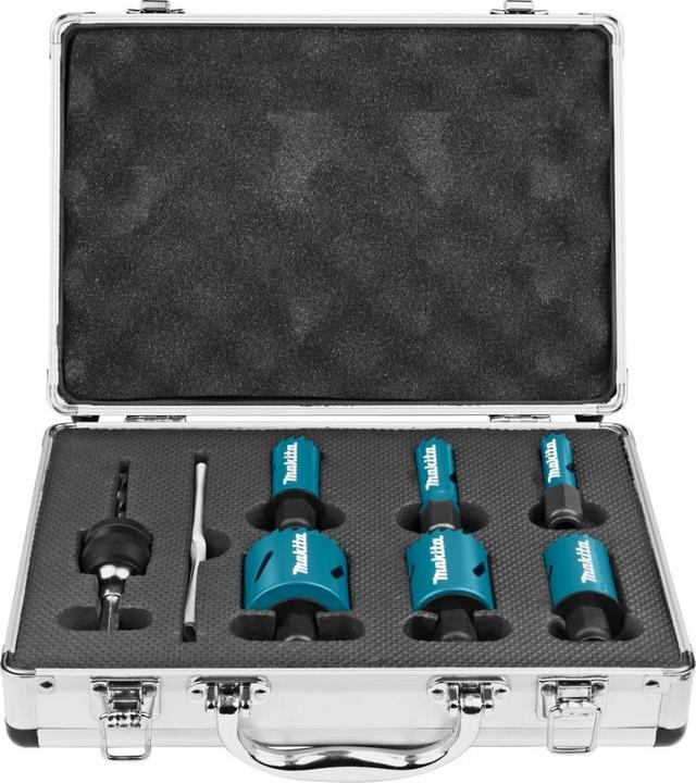 Image du produit Makita EZYchange BIM Scies cloches d'électricien Set 8 pcs. 16 - 51 mm Bi-Métal ( B-11972 ) (16 - 51 mm)