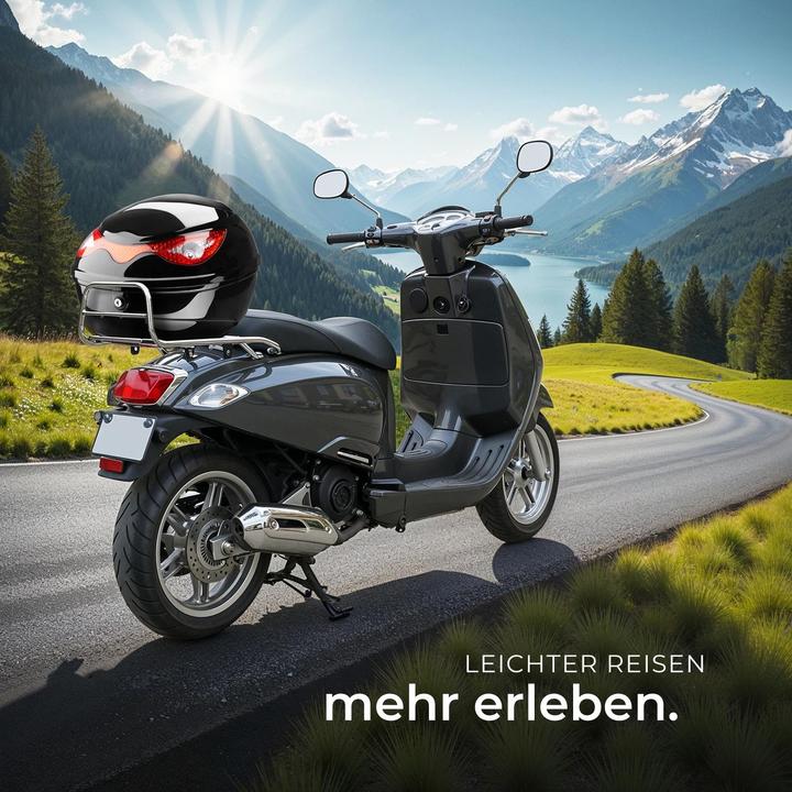 Produktbild tectake Motorradkoffer (22 l)