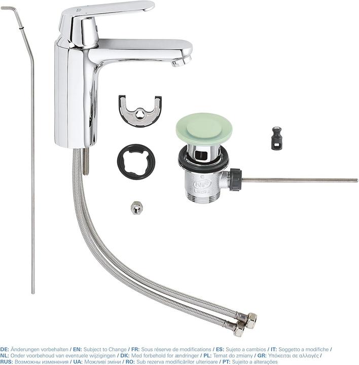 Actual product image Grohe Eurosmart single-lever basin mixer
