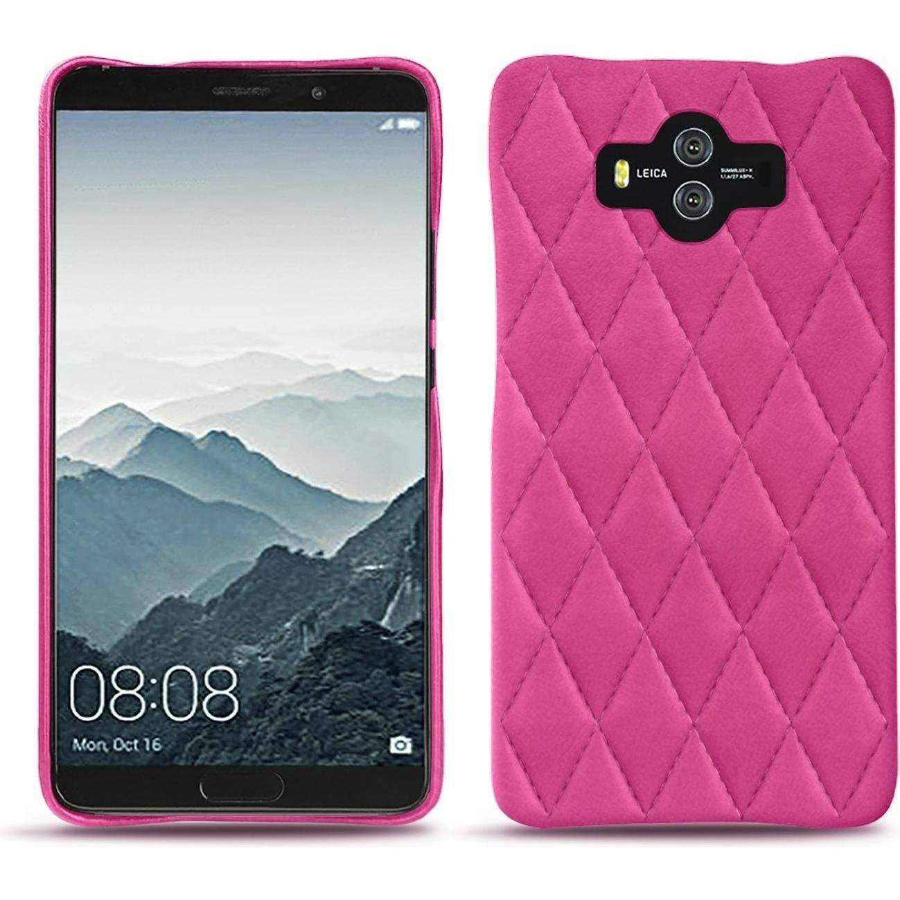 Noreve Lederschutzhülle (Huawei Mate 10), Smartphone Hülle, Rosa