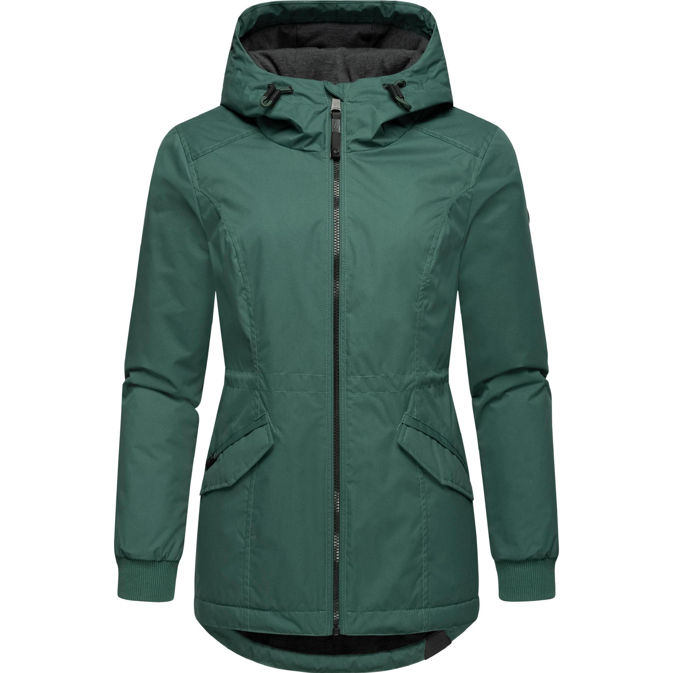 Ragwear, Damen, Jacke, Dowey Warm (4XL), Grün, 4XL