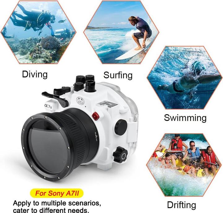 Actual product image Seafrogs SS-13 (Underwater housing, Sony A7 II, A7R II, A7S II Pro)