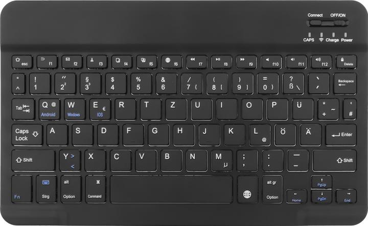 Actual product image Cazy Keyboard cover compatible with iPad 2021 (9th Gen)/2020 (8th Gen)/iPad 2019 (7th Gen) - protective (DE)