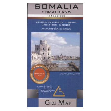 Gizi Map . Somalia,Geograph.Map (41248069)