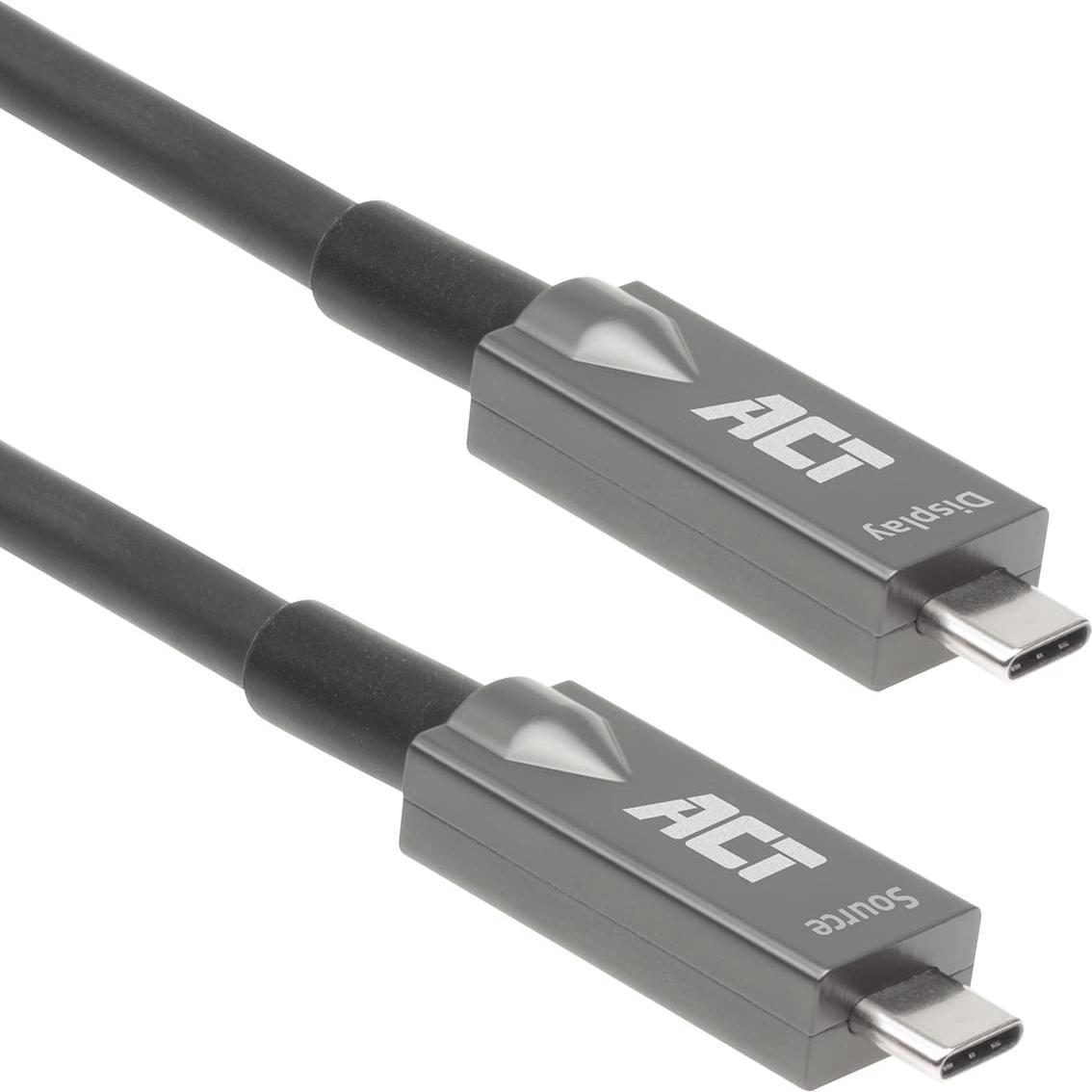 ACT USB-C 3.2 Gen2 Active Optical Cable (AOC) connection cable, 10m (10 m, USB 3.2 Gen 2), USB Kabel
