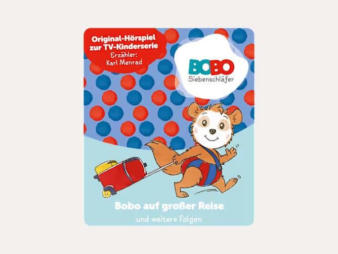 Immagine prodotto Tonies Audiosystem Hörfigur Bobo Siebenschläfer - Bobo auf grosser Reise und weitere Folgen (Tedesco)