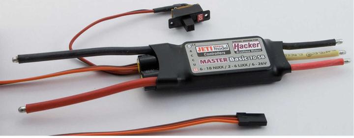 Actual product image Hacker Speed controller MasterBasic 70SB