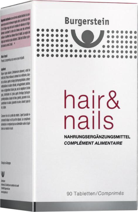 Produktbild Burgerstein Hair & Nails (90 Stück, Tabletten, 60 g)