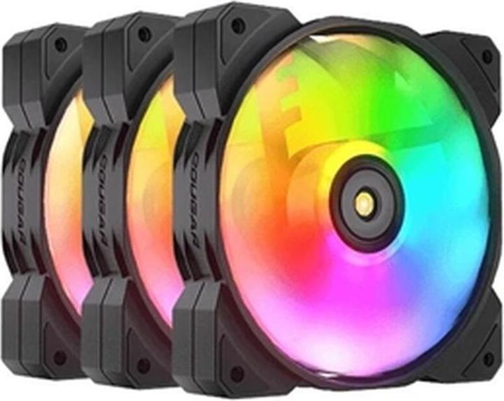 Produktbild Cougar 3x Argb Vx Schranklüfter Kit (120 mm, 3x)