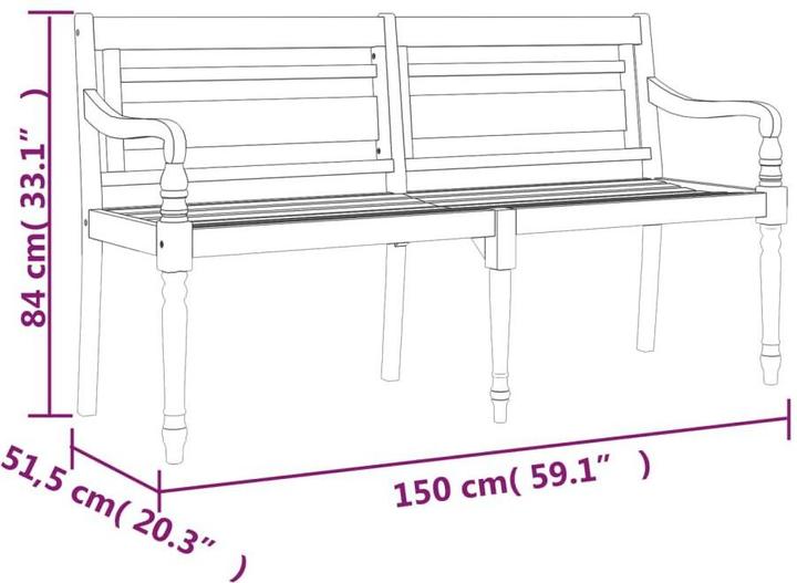 Actual product image vidaXL Wilone