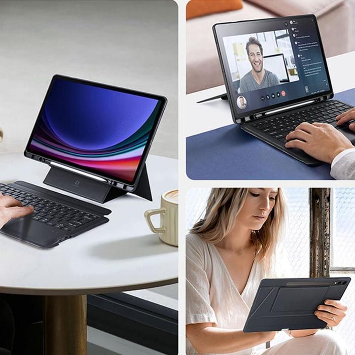 Actual product image Dux Ducis DK Series Keyboard Case (US, Galaxy Tab S9+, Galaxy Tab S10+, Galaxy Tab S9 FE+)