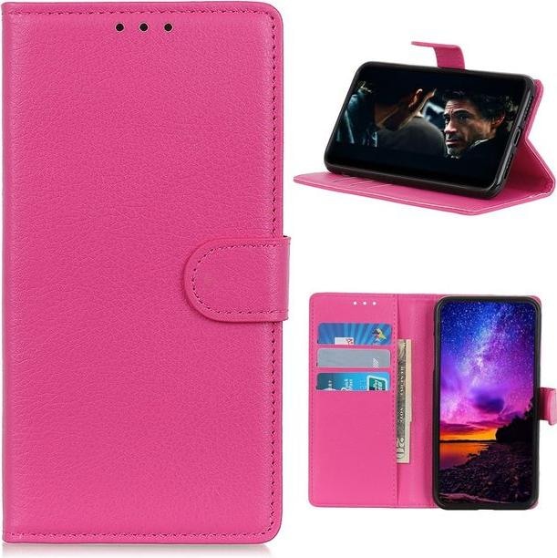 Produktbild MU Classic Litchi Leder Bookcover Series (Nokia 3.4)