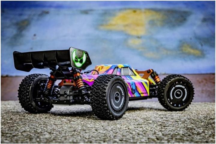 Actual product image Absima Buggy Neon Furry purple, 4WD, RTR, 1:12 (RTR Ready-to-Run)