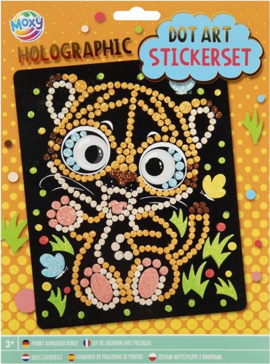 Produktbild Grafix Mosaikbild holographisch Tiger 22x18cm