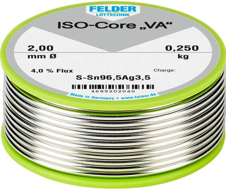Felder Lottechnik ISO core VA coil Sn96 (Soldering Coil Kit)