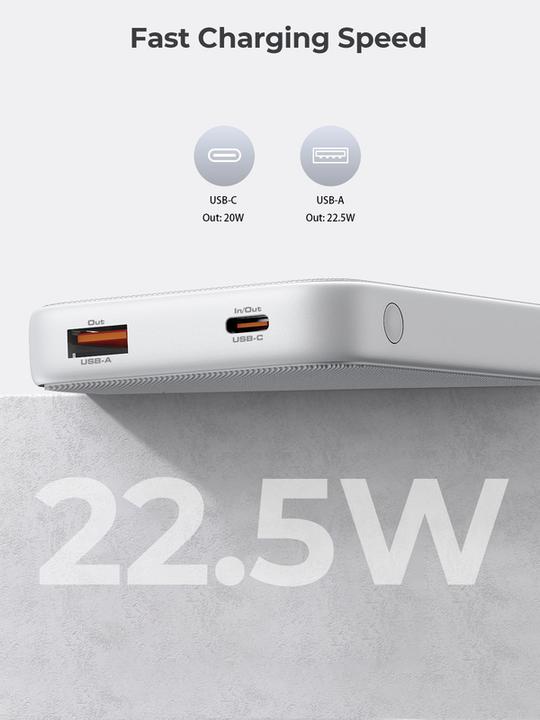 Image du produit Aukey Spark Go Plus (10000 mAh, 22.50 W, 15 Wh)