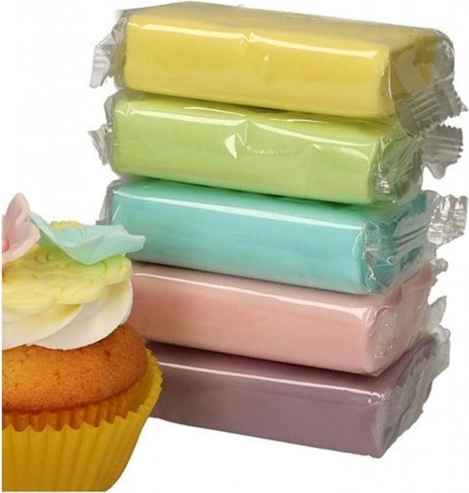 Actual product image FunCakes Roll fondant multipack pastel colors 5x100 g (1 x)