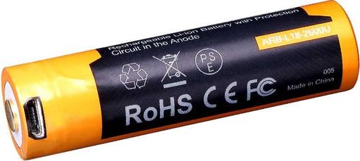 Actual product image Fenix Accu/Battery ARB-L18 2600U