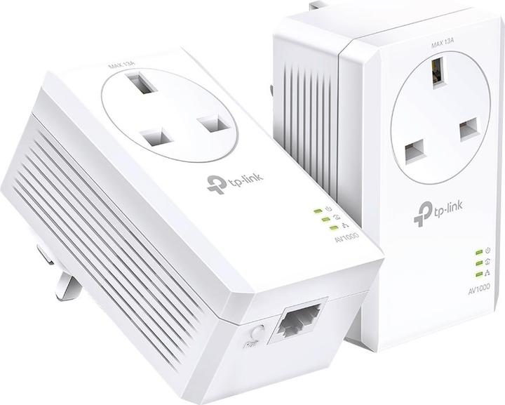 TP-Link AV1000 Gigabit Passthrough Powerline Starter Kit (1000 Mbit/s)