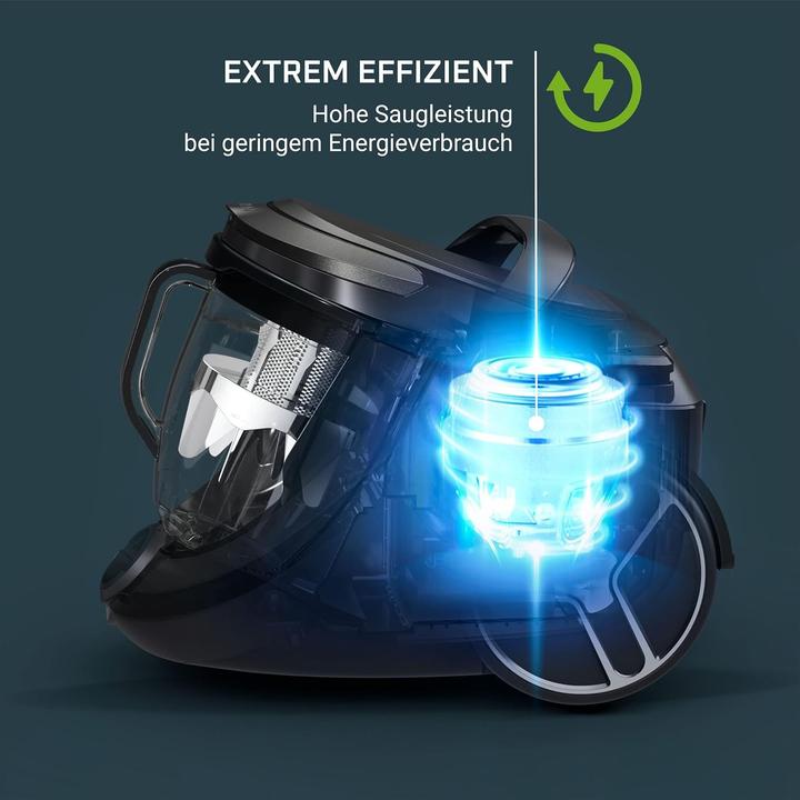 Actual product image Rowenta Silence Force Cyclonic Effitech Parquet Bagless Vacuum Cleaner (RO7935)