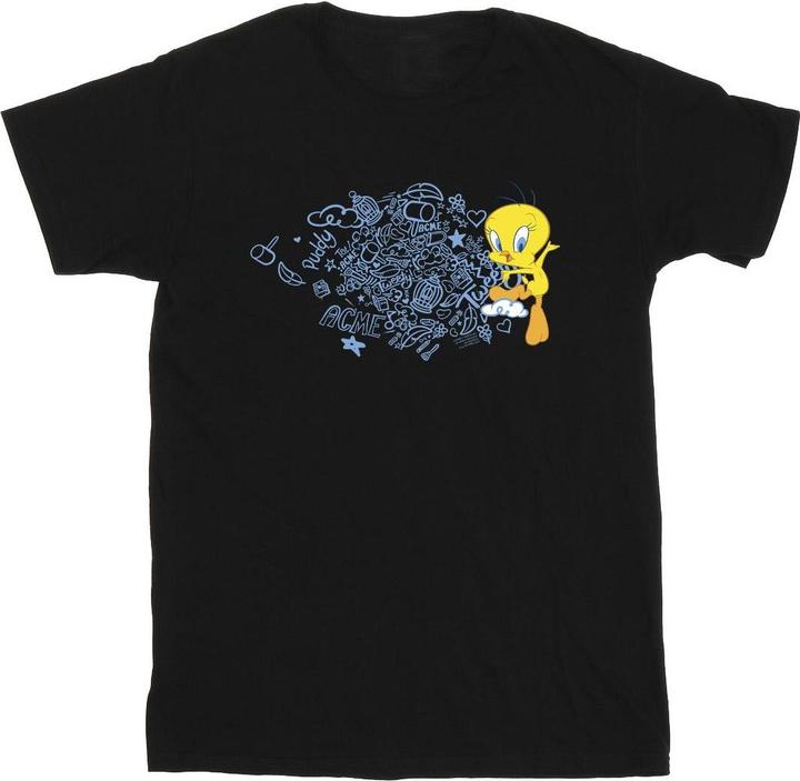 Image du produit Looney Tunes - T-shirt ACME DOODLES TWEETY - Homme (XL)