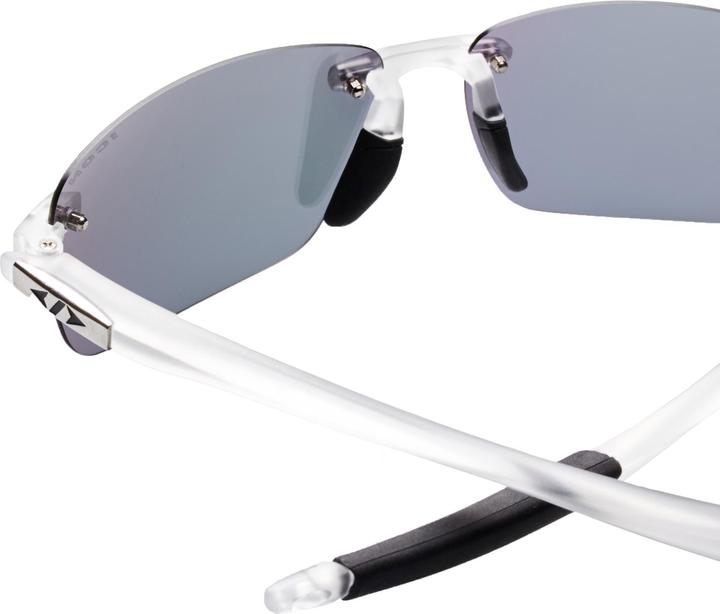 Actual product image Icon Eyewear Sport Sunglasses BOOST (Matt clear, Dark, Dark red)