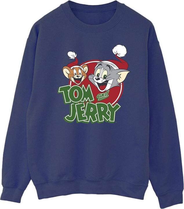 Produktbild Tom & Jerry Christmas Hat Logo Sweatshirt (XXL)