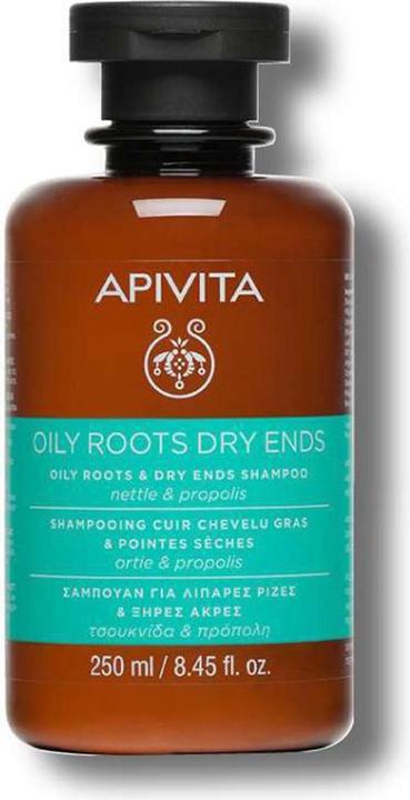 Apivita Roots & Dry End Shampoo 250ml (Liquid shampoo, 250 ml)