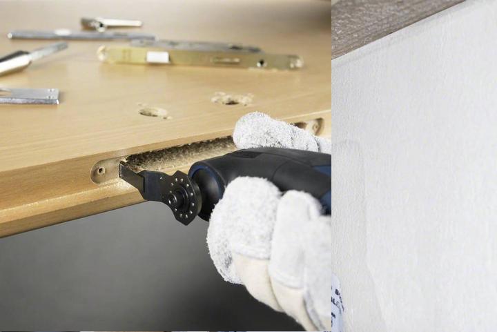 Actual product image Bosch Professional Zubehör BIM plunge cut saw blade AIZ 10 AB, Wood and Metal, 20 x 10 mm