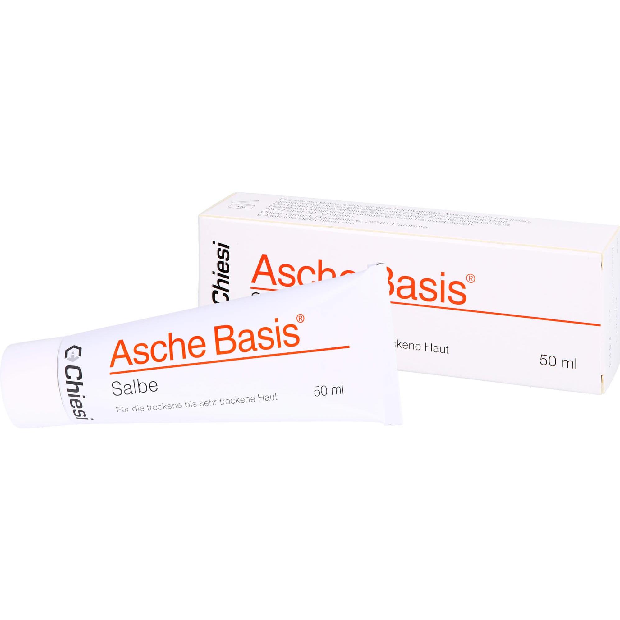 Thumbnail - Chiesi, Bodylotion, Asche Basis Salbe für die trockene bis sehr trockene Haut, 50 ml Salbe (Körpercreme, 50 ml)