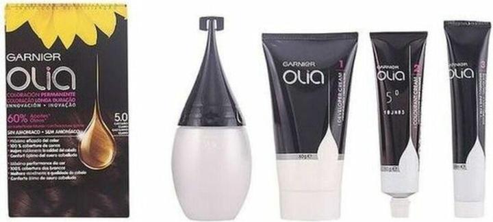 Immagine prodotto Garnier OLIA Coloración Permanente #5,0 Castaño Claro 4 pz (Castaño Claro)