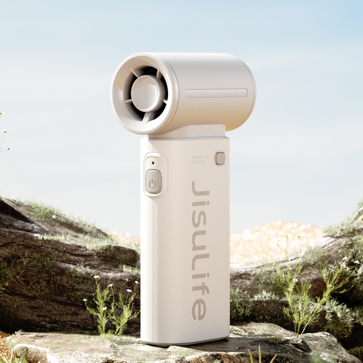 Produktbild Jisulife Handheld Fan Life9 (3600mAh) white