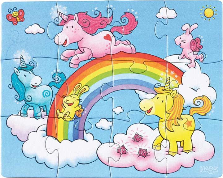 Produktbild Haba Einhorn Glitzerglück (45 Teile)