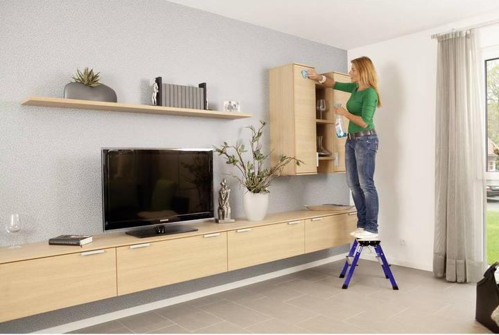 Immagine prodotto Krause Doppio passo pieghevole in alluminio kl (Gradino pieghevole, 40 cm)