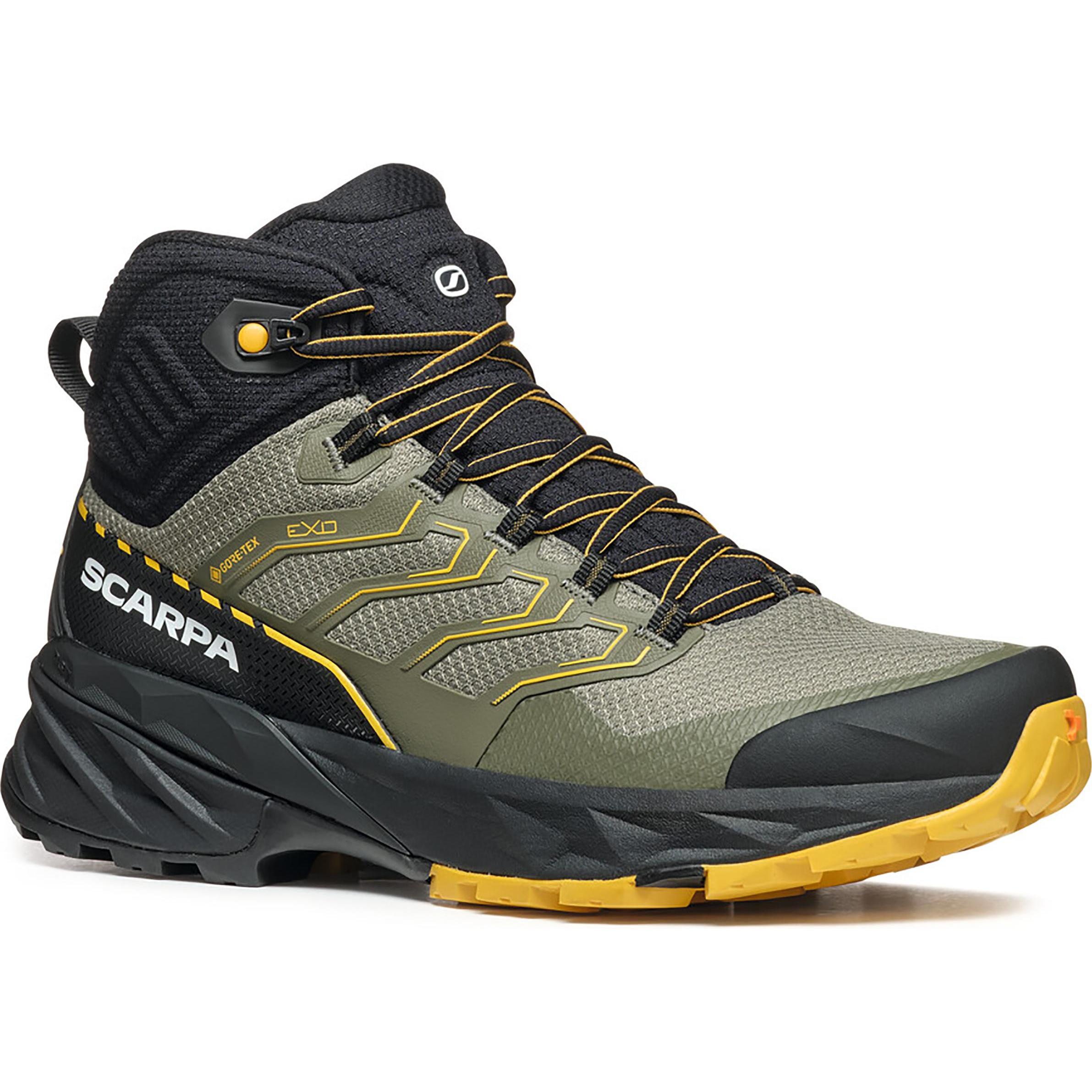 Scarpa, Herren, Wanderschuhe, Rush Mid 2 GTX (44.5), Grün
