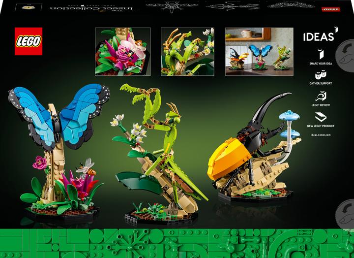 Actual product image LEGO Ideas The insect collection (21342, LEGO Ideas)