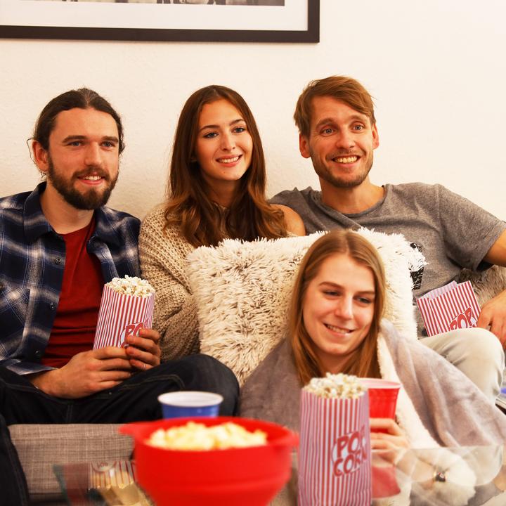 Actual product image Relaxdays 144 popcorn bags (144 x)