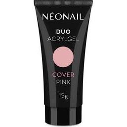 Neonail, Smalto per unghie, Copertura Duo Gel Acrilico per unghie (Pink, Vernice UV gel)