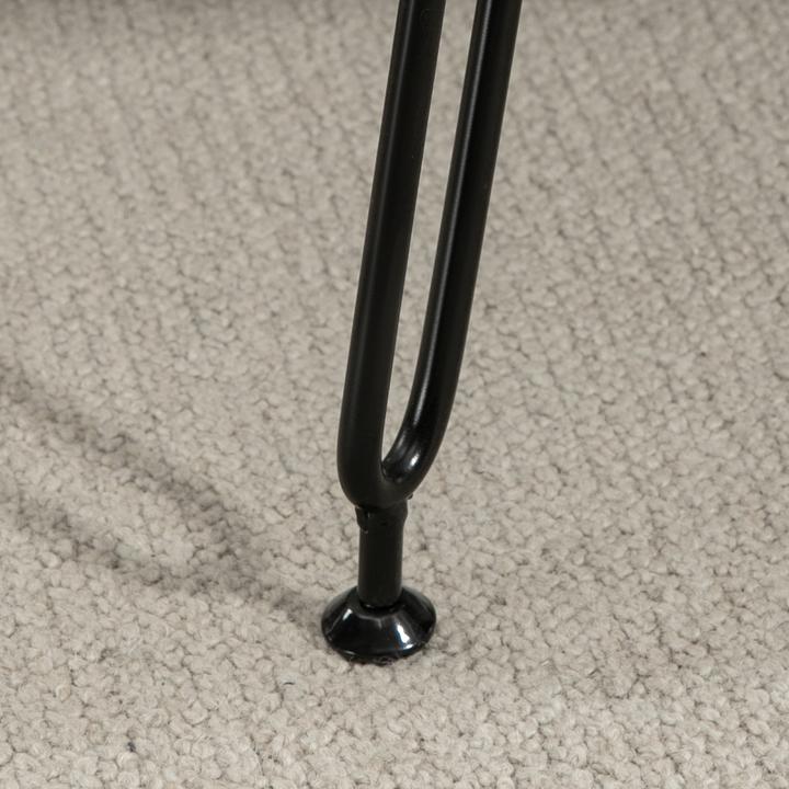 Image du produit Homcom Sitzbank Polyester, Eukalyptusholz Grau (82 cm)